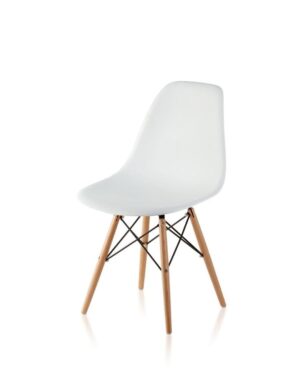 Silla Eames blanco