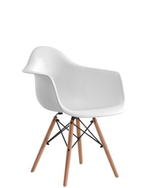Sillón Eames con apoyabrazos